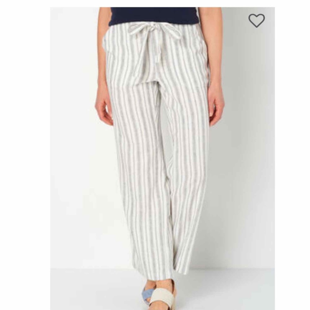 NWT Christopher & Banks Linen Blend Pants